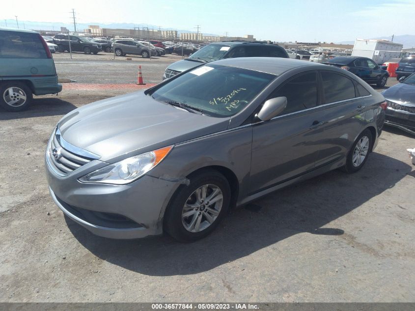 2014 HYUNDAI SONATA GLS - 5NPEB4AC0EH832867