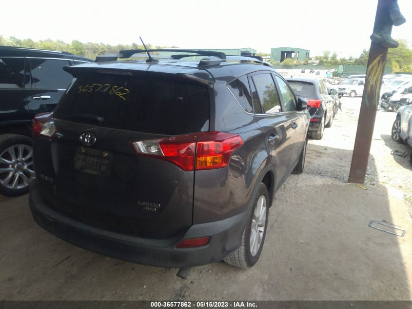 2013 TOYOTA RAV4 LIMITED - 2T3DFREV2DW035990