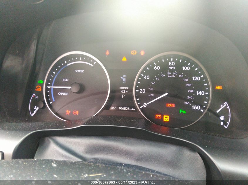 2014 LEXUS ES 300H HYBRID - JTHBW1GGXE2061186