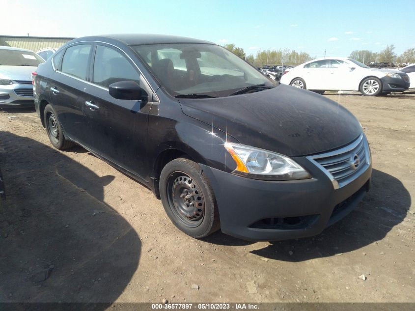 2015 NISSAN SENTRA S - 3N1AB7AP2FY274921