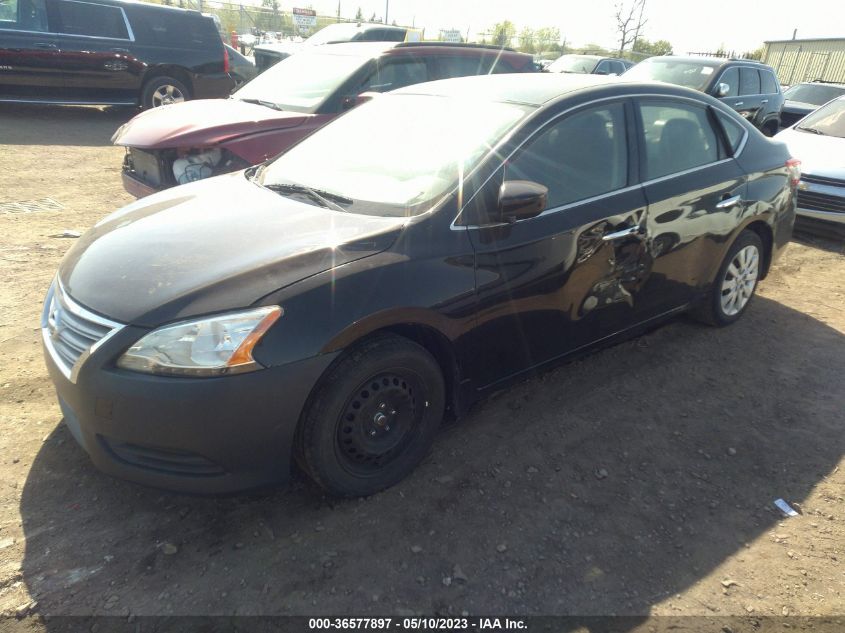 2015 NISSAN SENTRA S - 3N1AB7AP2FY274921