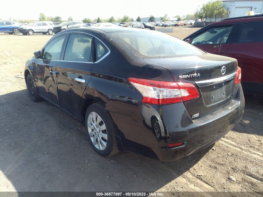 2015 NISSAN SENTRA S - 3N1AB7AP2FY274921