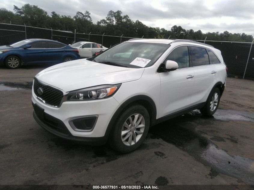 2017 KIA SORENTO LX V6 - 5XYPG4A58HG209486