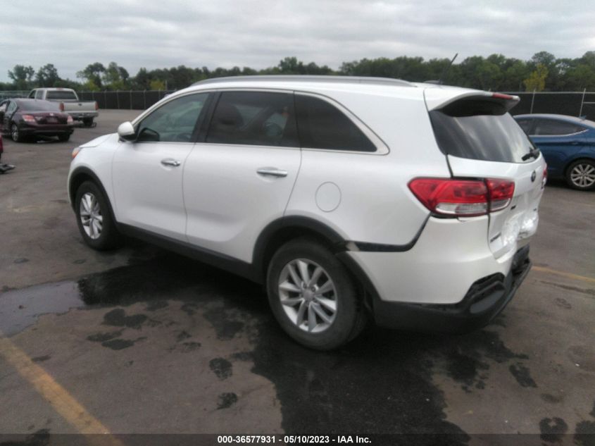 2017 KIA SORENTO LX V6 - 5XYPG4A58HG209486