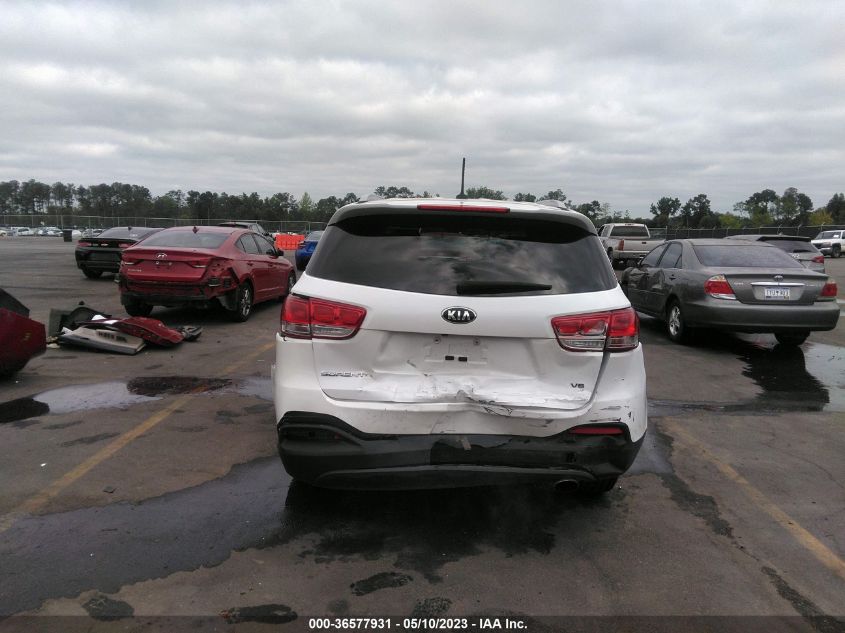 2017 KIA SORENTO LX V6 - 5XYPG4A58HG209486