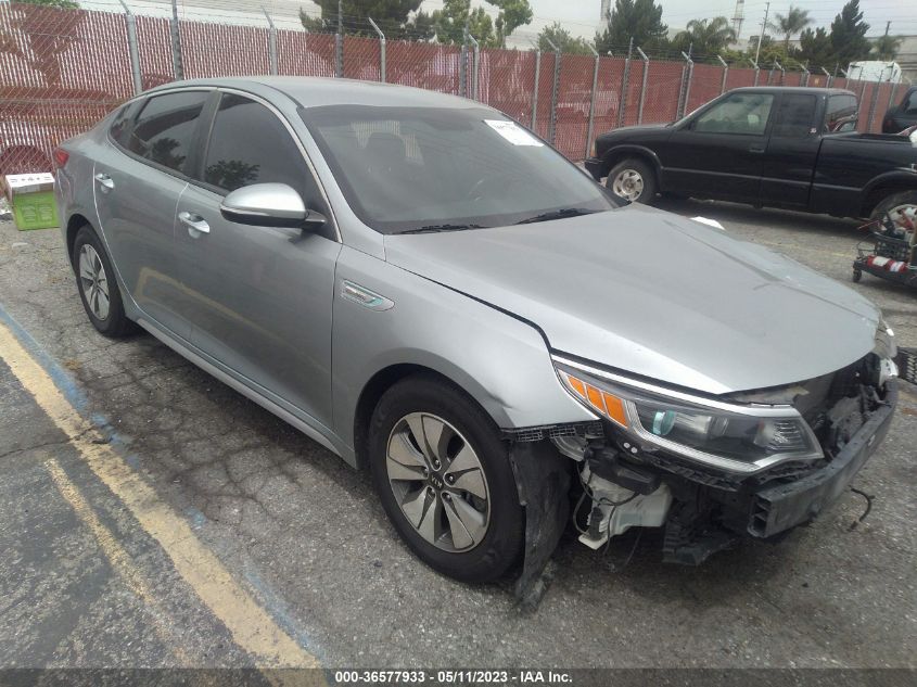 2017 KIA OPTIMA HYBRID BASE - KNAGT4LE5H5017053