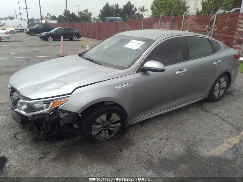 VIN KNAGT4LE5H5017053 2017 KIA OPTIMA HYBRID BASE