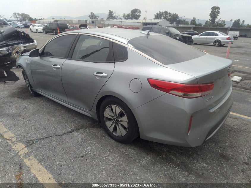 VIN KNAGT4LE5H5017053 2017 KIA OPTIMA HYBRID BASE