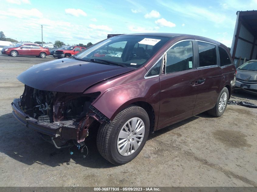 2014 HONDA ODYSSEY LX - 5FNRL5H20EB117460