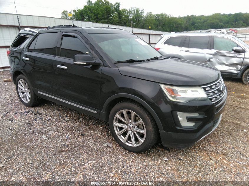 2016 FORD EXPLORER LIMITED - 1FM5K7F82GGC49435