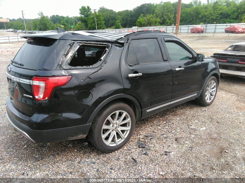 2016 FORD EXPLORER LIMITED - 1FM5K7F82GGC49435