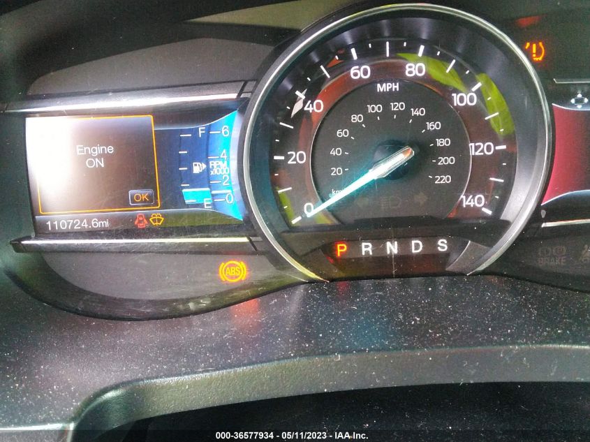 2016 FORD EXPLORER LIMITED - 1FM5K7F82GGC49435