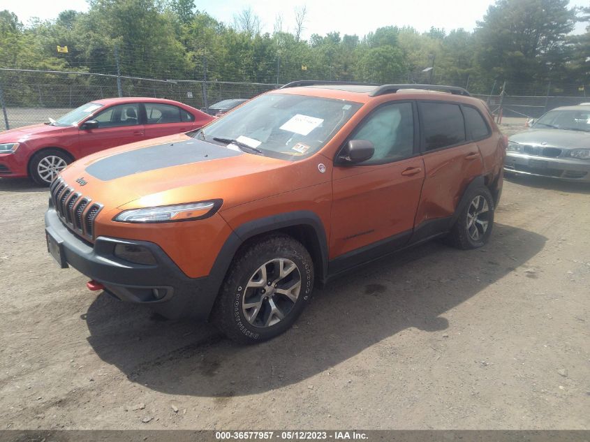 2015 JEEP CHEROKEE TRAILHAWK - 1C4PJMBS8FW680902