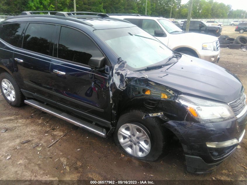 2015 CHEVROLET TRAVERSE LS - 1GNKRFED7FJ192265
