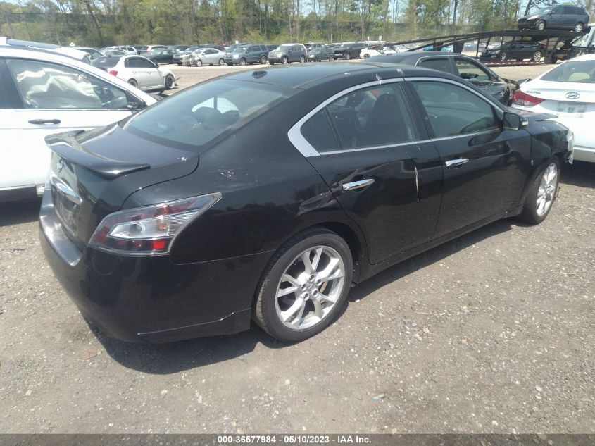 2014 NISSAN MAXIMA 3.5 SV W/PREMIUM PKG - 1N4AA5APXEC430351