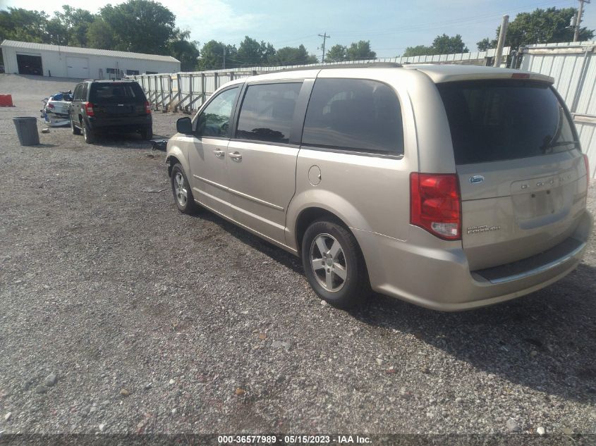 2013 DODGE GRAND CARAVAN SXT - 2C4RDGCGXDR550296