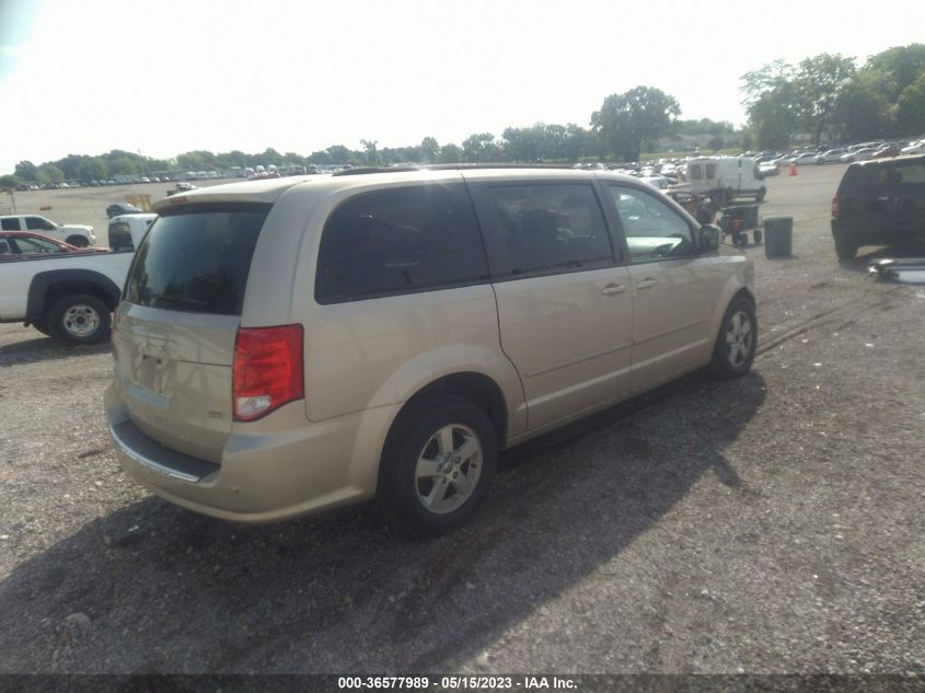 2013 DODGE GRAND CARAVAN SXT - 2C4RDGCGXDR550296