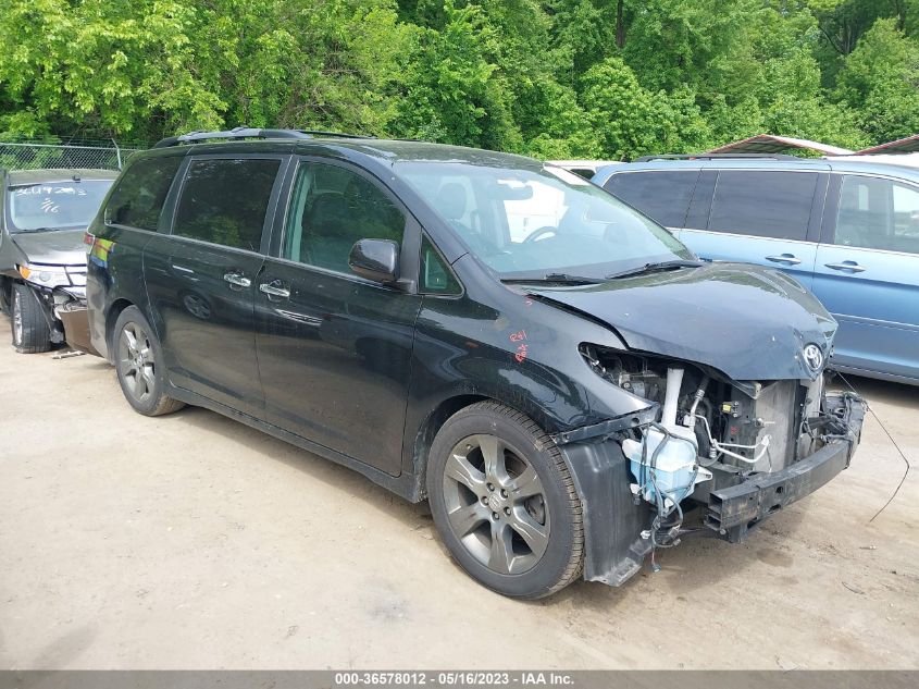 2015 TOYOTA SIENNA SE - 5TDXK3DC0FS613501