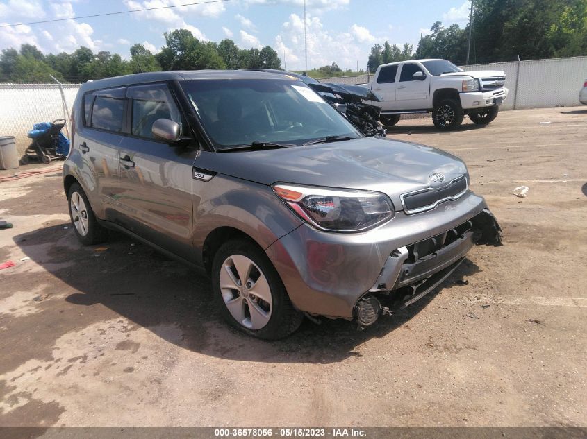 2016 KIA SOUL BASE - KNDJN2A27G7345920