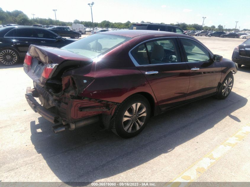 2014 HONDA ACCORD SEDAN LX - 1HGCR2F30EA263821
