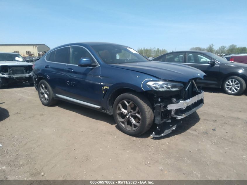 2022 BMW X4 XDRIVE30I - 5UX33DT03N9L44091