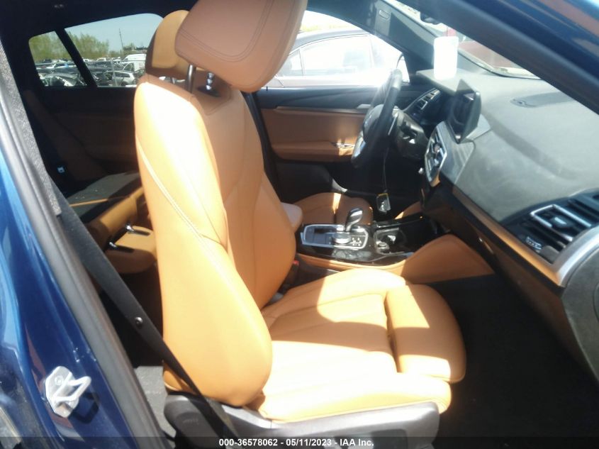 2022 BMW X4 XDRIVE30I - 5UX33DT03N9L44091