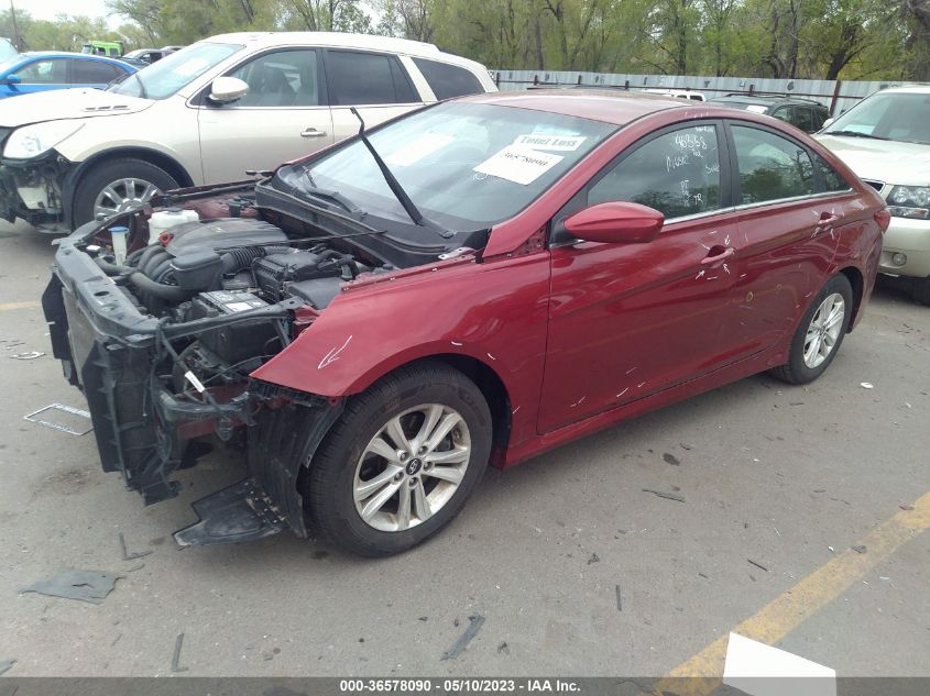 2014 HYUNDAI SONATA GLS - 5NPEB4AC5EH840494