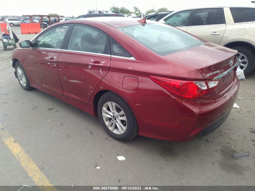 2014 HYUNDAI SONATA GLS - 5NPEB4AC5EH840494