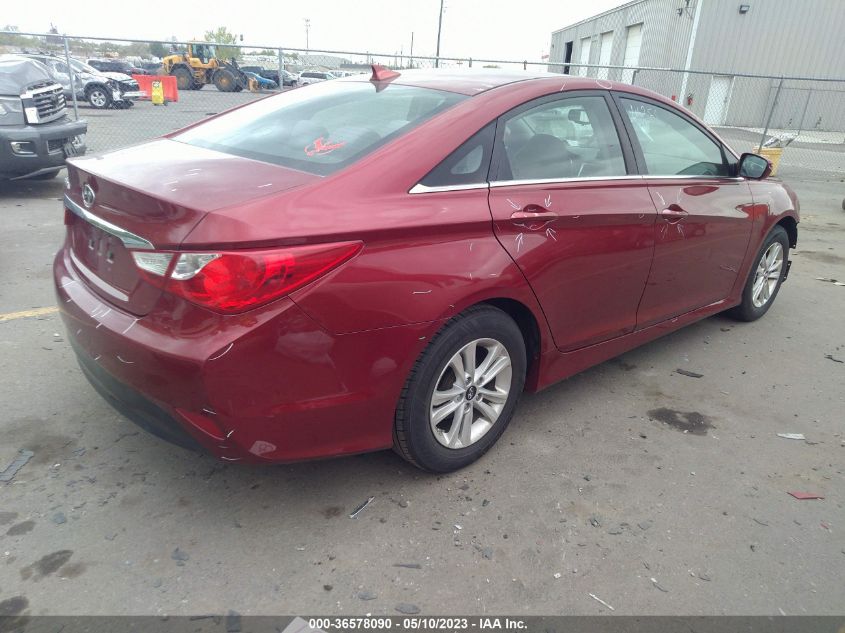 2014 HYUNDAI SONATA GLS - 5NPEB4AC5EH840494