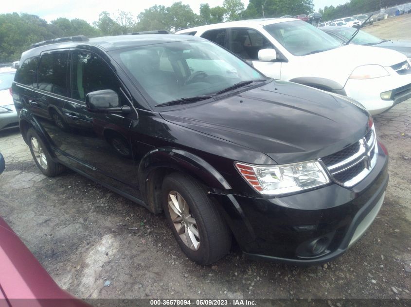 2017 DODGE JOURNEY SXT - 3C4PDCBG7HT590839