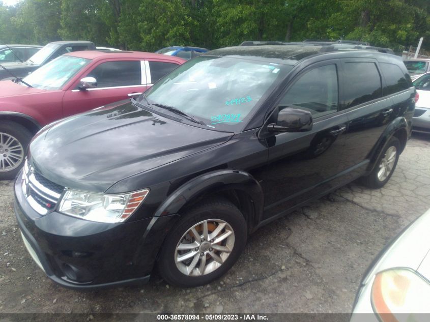 2017 DODGE JOURNEY SXT - 3C4PDCBG7HT590839