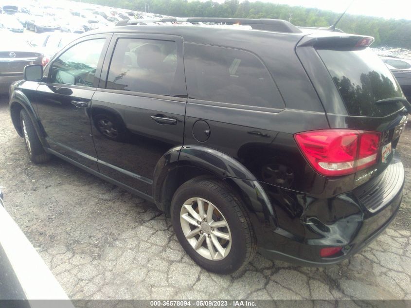 2017 DODGE JOURNEY SXT - 3C4PDCBG7HT590839