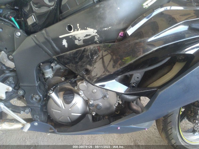 2015 KAWASAKI ZX636 E JKBZXJE1XFA014376