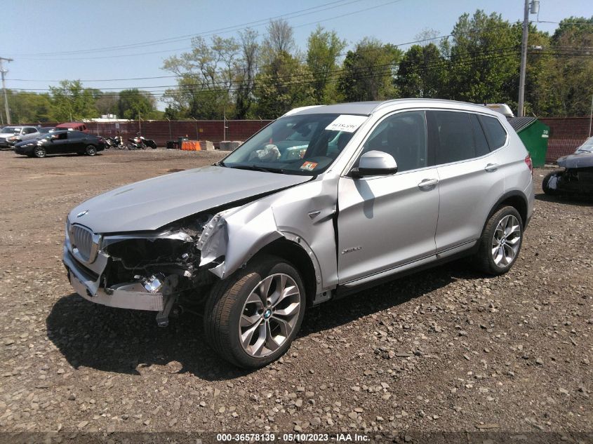 2017 BMW X3 XDRIVE28I - 5UXWX9C37H0W74186