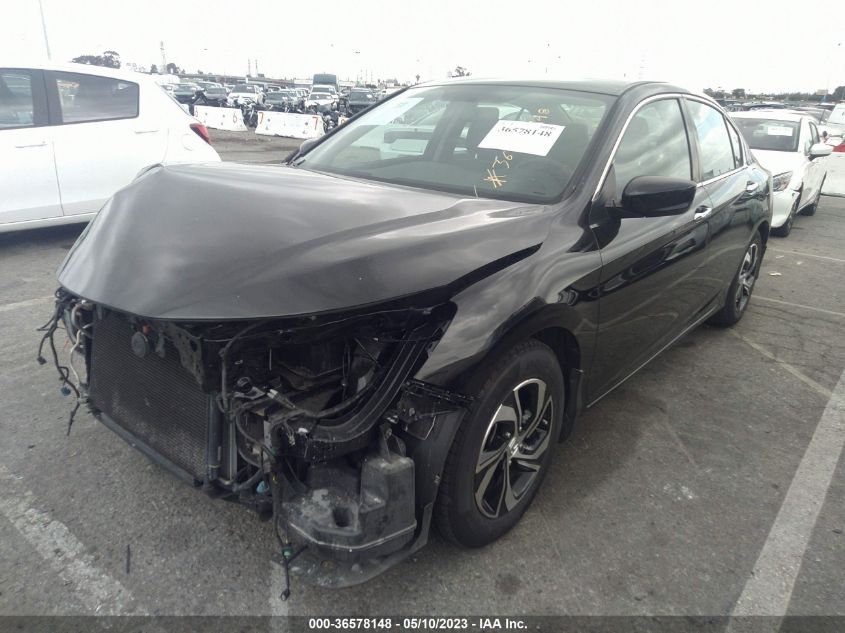 2017 HONDA ACCORD SEDAN LX - 1HGCR2F3XHA018612