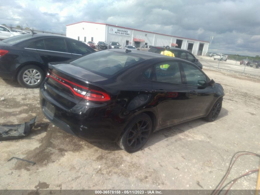 2016 DODGE DART SE - 1C3CDFAA4GD680598