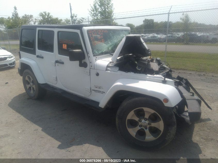 2017 JEEP WRANGLER UNLIMITED SAHARA - 1C4BJWEG3HL552732