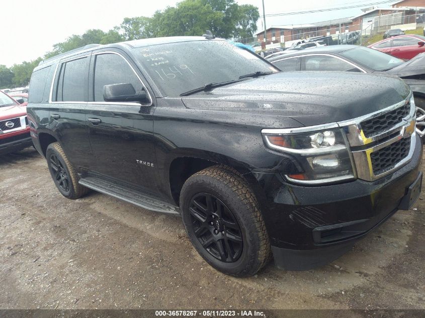 2017 CHEVROLET TAHOE LT - 1GNSKBKC4HR121649