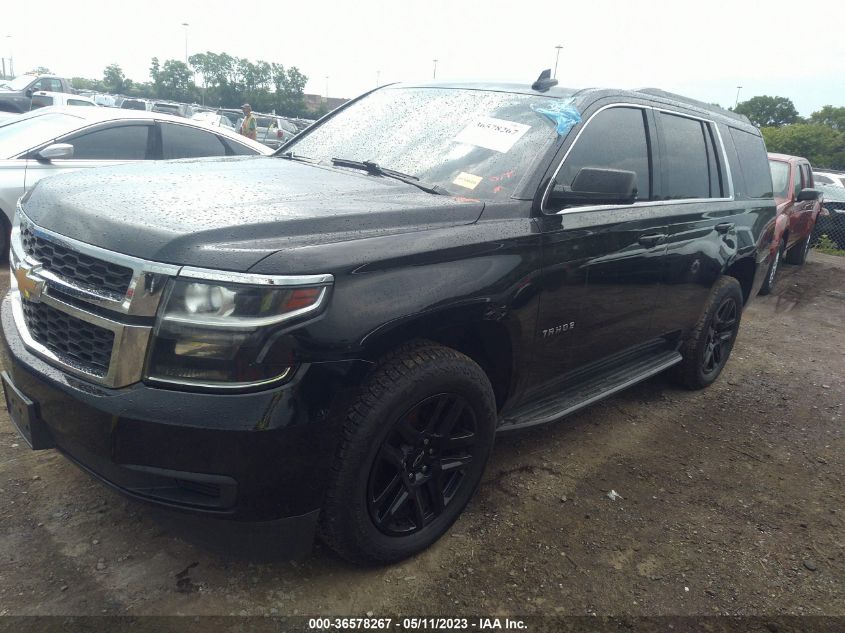 2017 CHEVROLET TAHOE LT - 1GNSKBKC4HR121649