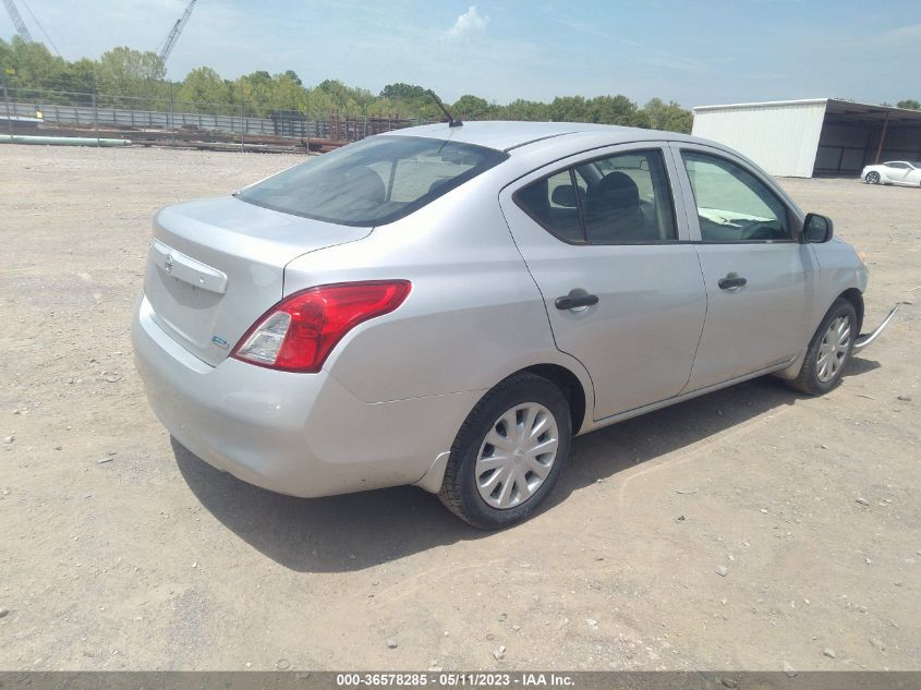 2013 NISSAN VERSA S - 3N1CN7AP6DL833929