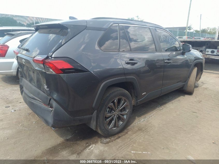 2022 TOYOTA RAV4 HYBRID XLE PREMIUM - JTMB6RFVXND521290