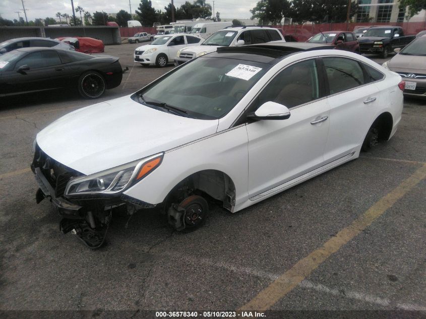 2015 HYUNDAI SONATA 2.4L LIMITED - 5NPE34AF4FH079790