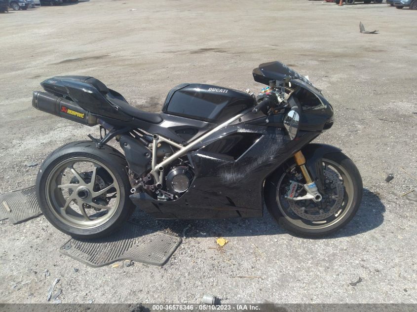 2009 DUCATI 1198 S ZDM1XBLW99B021835