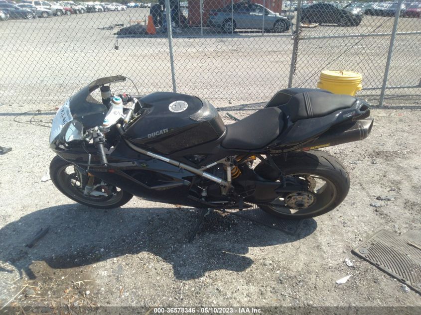 2009 DUCATI 1198 S ZDM1XBLW99B021835