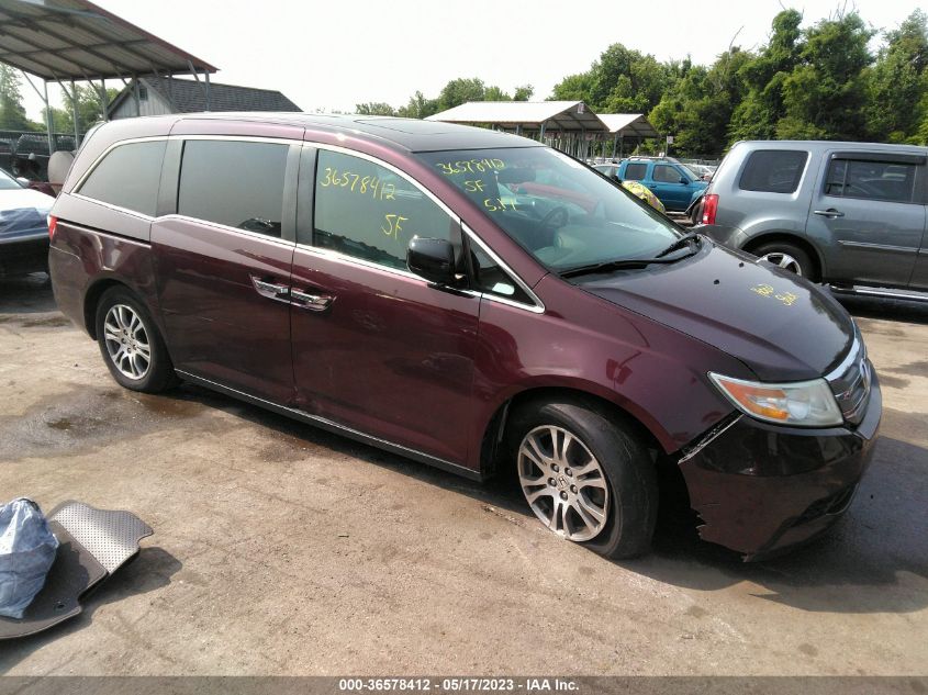 2013 HONDA ODYSSEY EX-L - 5FNRL5H67DB082661
