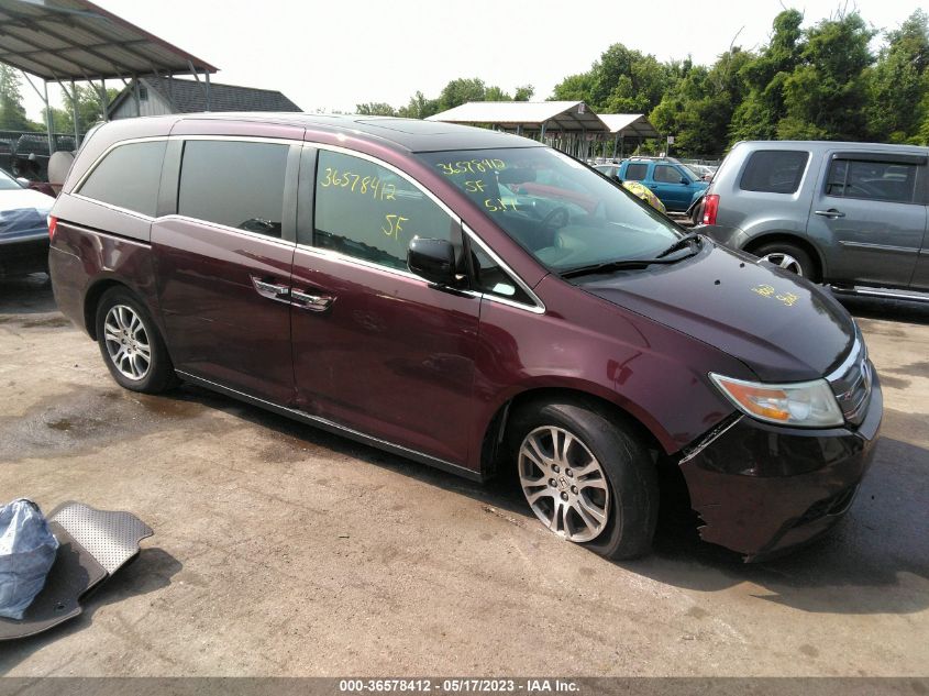 VIN 5FNRL5H67DB082661 2013 HONDA ODYSSEY no.1