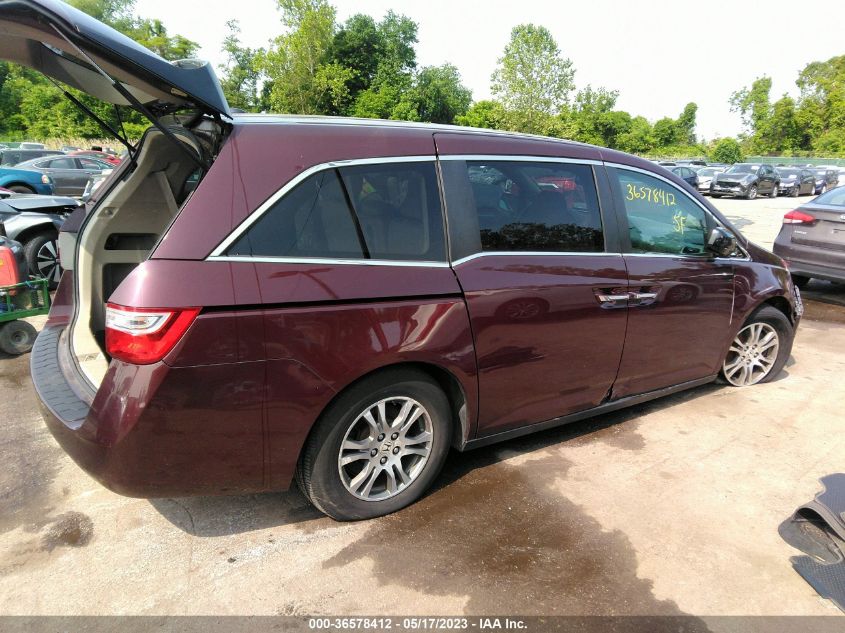 2013 HONDA ODYSSEY EX-L - 5FNRL5H67DB082661