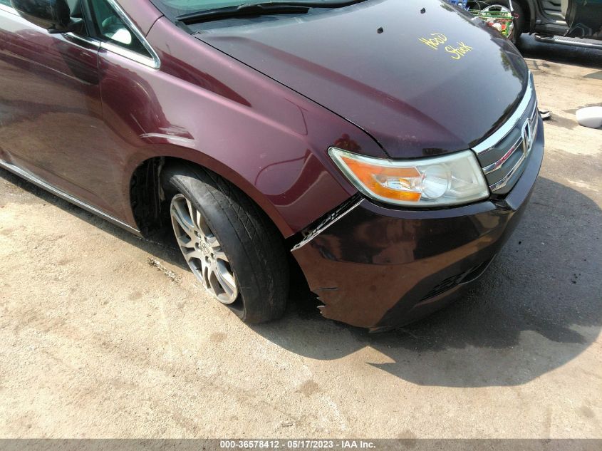 2013 HONDA ODYSSEY EX-L - 5FNRL5H67DB082661