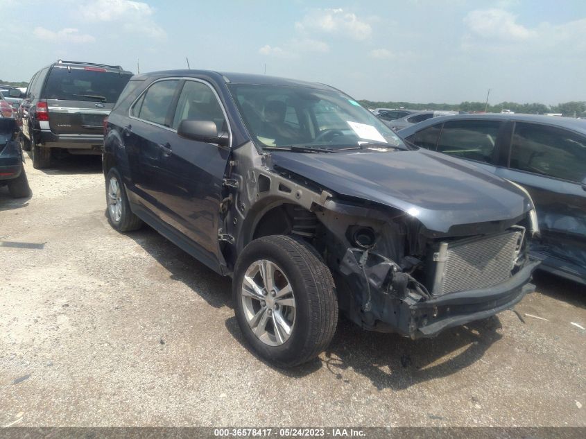 2013 CHEVROLET EQUINOX LS - 2GNALBEK4D6336093