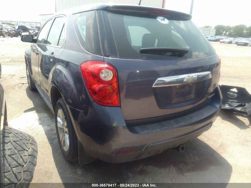 2013 CHEVROLET EQUINOX LS - 2GNALBEK4D6336093